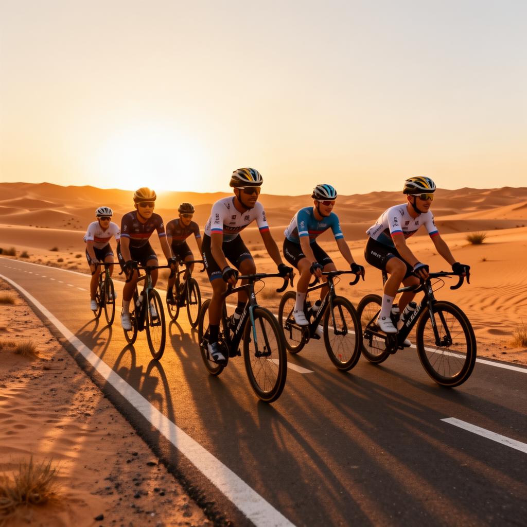 Cycling community in UAE